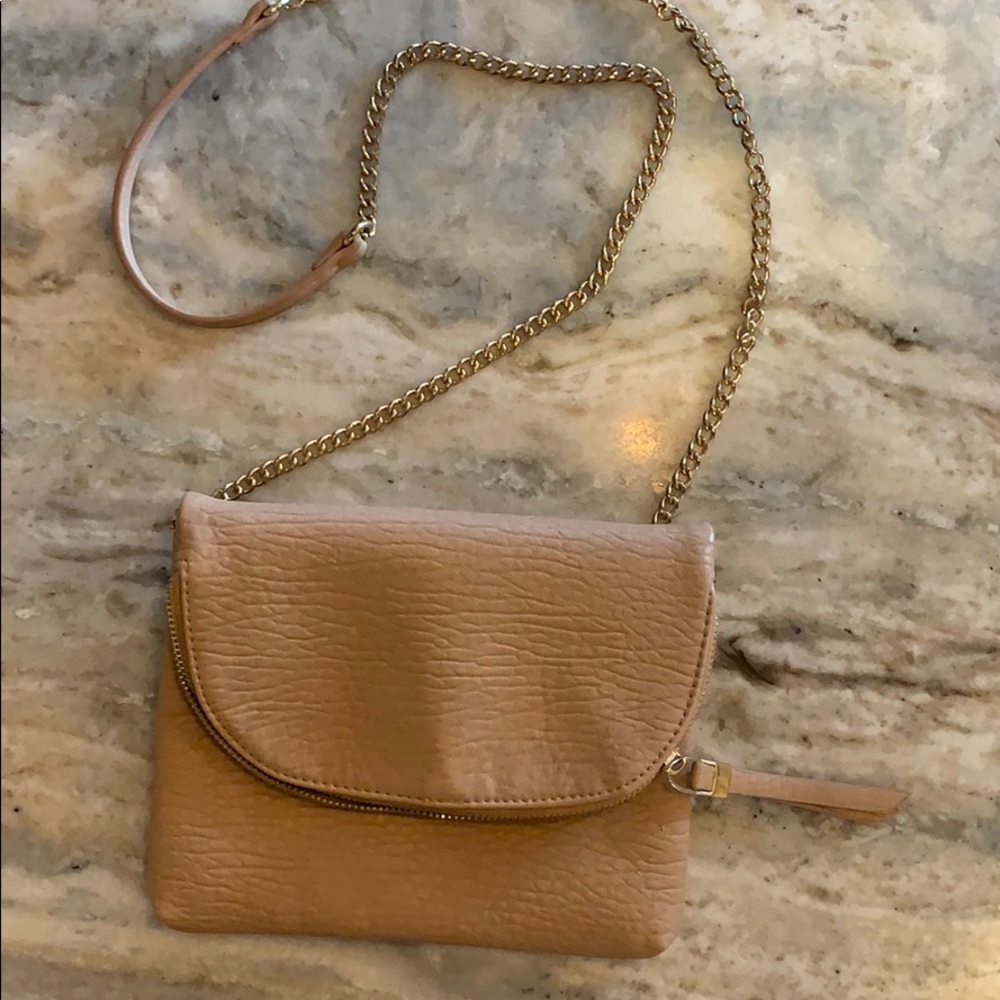 Tan/nude purse